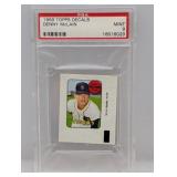 1969 Topps Decal Denny McClain PSA 9