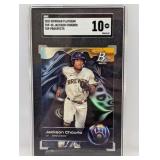 2023 Bowman Platinum Chourio Top Prospects SGC 10