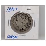 1899-S 90% Silver Morgan $1 Dollar