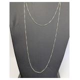 60' .925 Sterling Chain Necklace