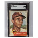 1953 Topps #220 Satchel Paige RC Rookie SGC 2