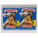 (2) 2 Packs 1988 Topps GPK Garbage Pail Kids
