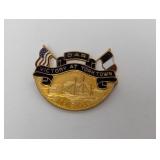 Daughters of American Revolution GF Brooch