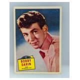 1957 Topps Hit Stars Bobby Darin #25 Stain