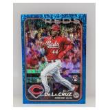 2024 Topps Update Elly De La Cruz Blue Shimmer/999