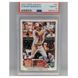 2023 Topps Holiday Gunnar Henderson H4 PSA 10 RC