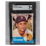 1963 Topps #115 Carl Yastrzemski SCG 7