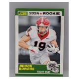 2024 Score Brock Bowers Rookie #10