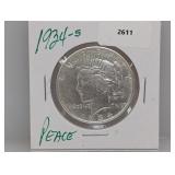 1934-S 90% Silver Peace $1 Dollar