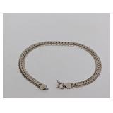 8' .925 Sterling Chain Bracelet (Broken Clasp)