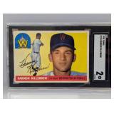1955 Topps #124 Harmon Killebrew RC Rookie SGC 2