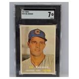 1957 Topps 353 Carl Neeman SGC 7