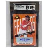 2021 Leaf Valiant Mayer Auto Orange /99 SGC 10