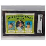 1972 Topps Cecil Cooper Carlton Fisk #79 SGC 6