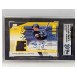 2023 Extra Ed Lombard Jr Relic Sig Gold /10 SGC 9