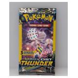 One 3-Card Mini Pokemon Lost Thunder Booster Pack