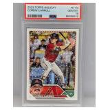 2023 Topps Holiday Corbin Carroll H113 PSA 10 RC
