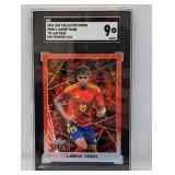 2024 Leaf Promo Red Shimmer 6/10 Yamal RC SGC 9