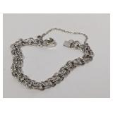 7' .925 Sterling Charm Bracelet