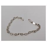 7' .925 Sterling Chain Link Bracelet