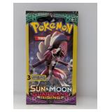 One 3-Card Mini Pokemon Guardians Rising Booster