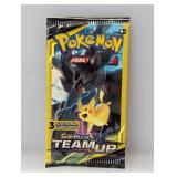One 3-Card Mini Pokemon Team Up Booster Pack