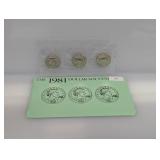 1981 Susan B Anthony $1 Souvenir Set