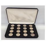 (16) Mixed Date Susan B Anthony $1 Coins