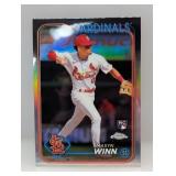 2024 Topps Chrome Masyn Winn RC Refractor #189