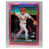 2024 Topps Chrome Masyn Winn RC Pink #189