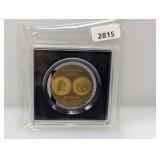 1/200oz .999 Gold Flowing Hair 5000 Francs