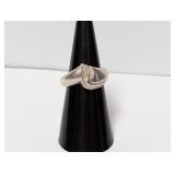 .925 Sterl Silver Ring Sz 6