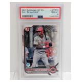 2022 Elly De La Cruz Bowman 1st Edition PSA 10