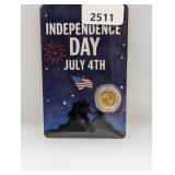 2026 1/1000oz .999 Gold $12