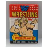 1987 Topps WF Wrestling Pack