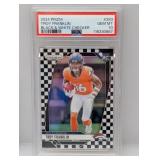 2024 Prizm Black & White Checker PSA 10 Franklin