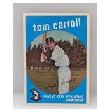 1959 Topps Tom Carroll HN 513 Indent/Corners/Edges