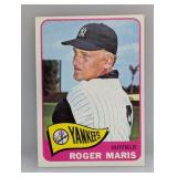 1965 Topps Baseball Roger Maris 155 Corners