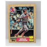 1987 Topps #80 Wally Joyner RC