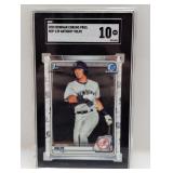 2020 Anthony Volpe Bowman Chrome 1st SGC 10