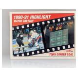 1991-1992 Score Career Goal Wayne Gretzky #413