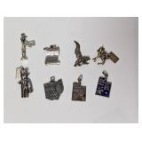 18.17G .925 Sterl Charms/Pendants