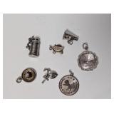 17.82G .925 Sterl Charms/Pendants