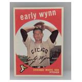 1959 Topps Early Winn #260 HOF Corners