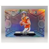 2024 NFL Panini Mosaic NFL Debut Silver RC Bo Nix