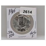 1965 40% Silv JFK Half $1 Dollar