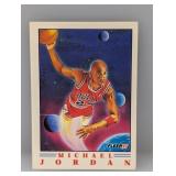 Michael Jordan 1991 Fleer Pro Vision Crease