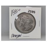 1885-O 90% Silv Morgan $1 Dollar