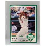 2001 Fleer Platinum Albert Pujols Rookie Indent