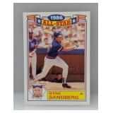 1987 Topps AS Glossy #3 Ryne Sandberg Edge